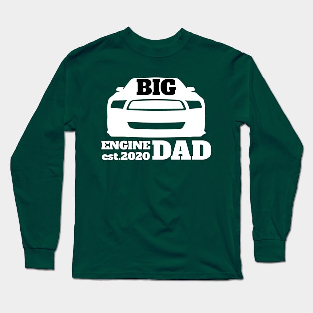 Big engine dad car lover Long Sleeve T-Shirt by SimplethingStore